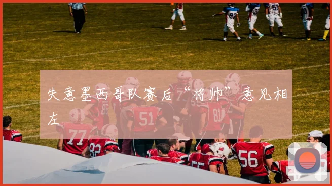失意墨西哥队赛后“将帅”意见相左